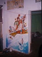 Fresque au Royal Htel  Goa (Inde)
